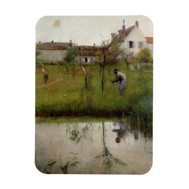 The Old Man in the Young Trees Magnet (Vertical)