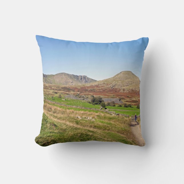 The Old Man of Coniston Postcard Cushion (Front)