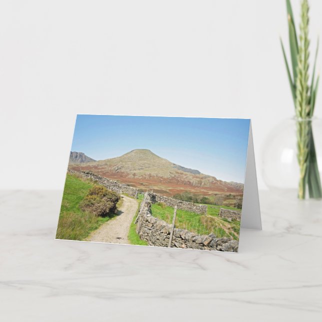 The Old Man of Coniston Thank You Card (Front)