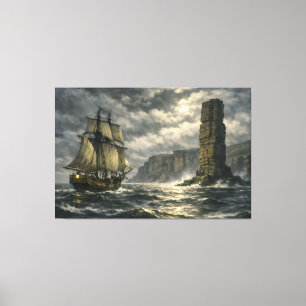 The Old Man of Hoy by BurnsInHell Canvas Print