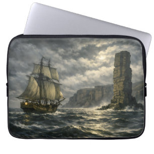 The Old Man of Hoy by BurnsInHell Laptop Sleeve