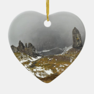 The Old Man of Storr Ceramic Tree Decoration