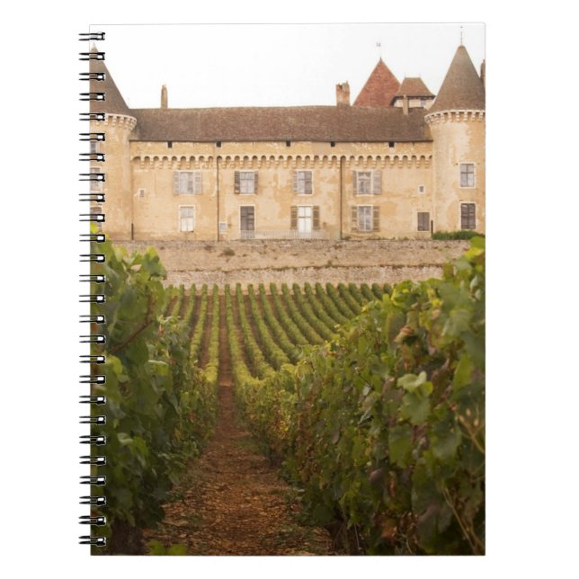 The old mediaeval Chateau de Rully in the Cote Notebook (Front)