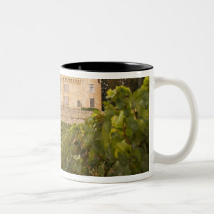 The old mediaeval Chateau de Rully in the Cote Two-Tone Coffee Mug