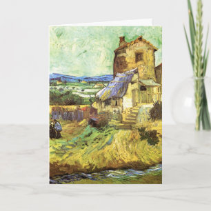 The Old Mill by Vincent van Gogh Card