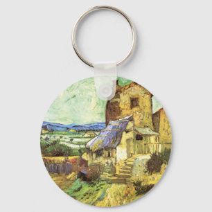 The Old Mill by Vincent van Gogh Key Ring