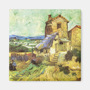 The Old Mill by Vincent van Gogh Magnet