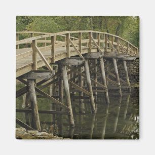 The Old North Bridge, Minute Man National Magnet