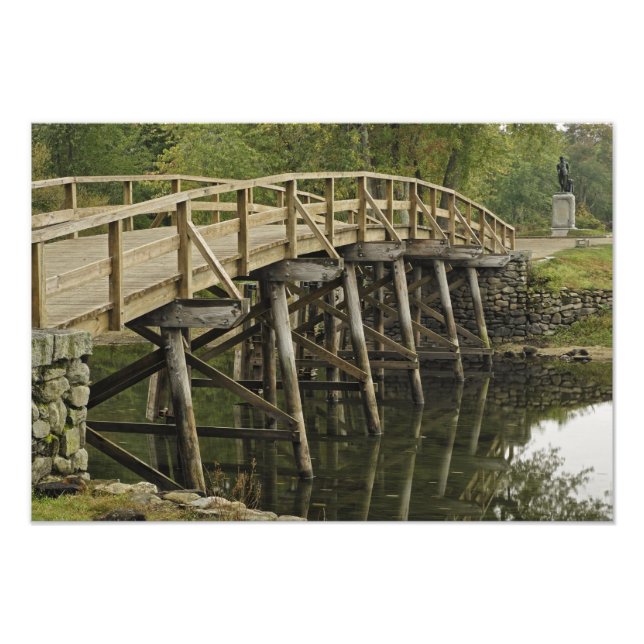 The Old North Bridge, Minute Man National Photo Print (Front)