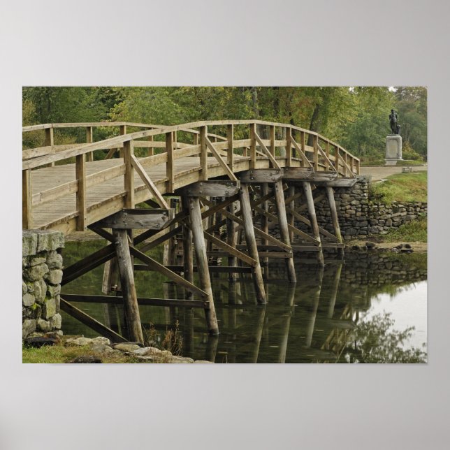 The Old North Bridge, Minute Man National Poster (Front)