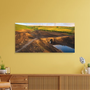 The Old Packhorse Bridge of Baitings Canvas Print