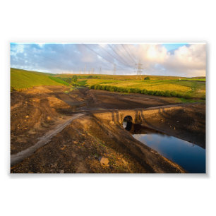 The Old Packhorse Bridge of Baitings Photo Print
