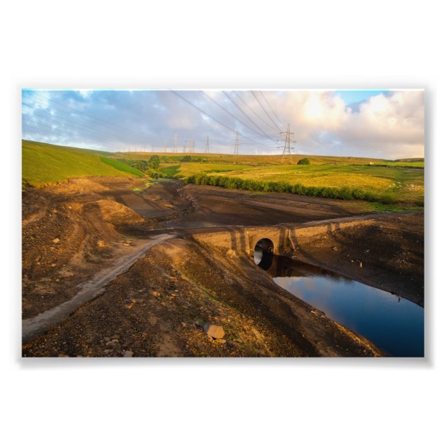 The Old Packhorse Bridge of Baitings Photo Print (Front)