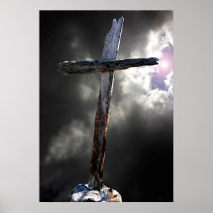 The Old Rugged Cross Poster