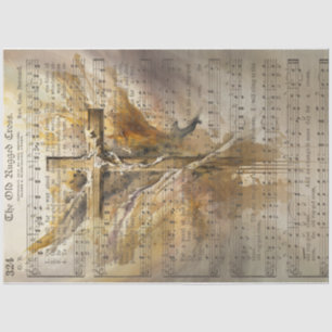 The old Rugged Cross  Tissue Paper
