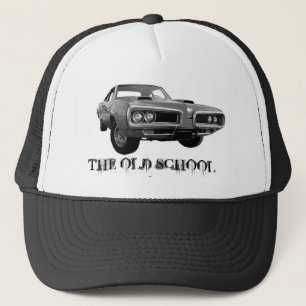 THE OLD SCHOOL CAR TRUCKER HAT