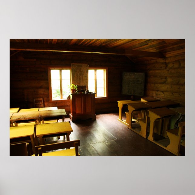 The old school house poster (Front)