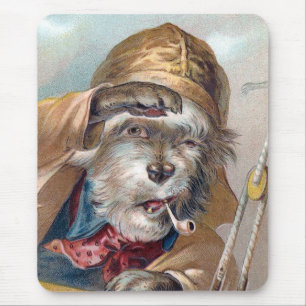 "The Old Sea Dog" Vintage (TBA Winner) Mouse Mat
