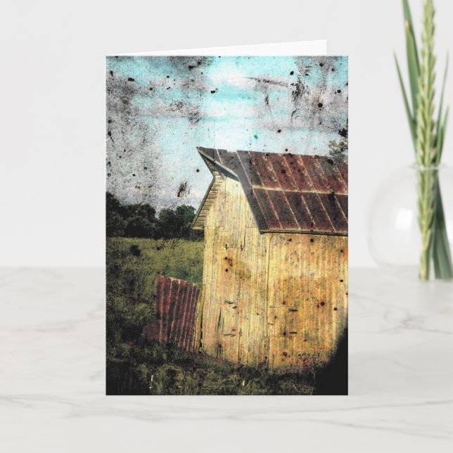 The Old Shed Card (Front)