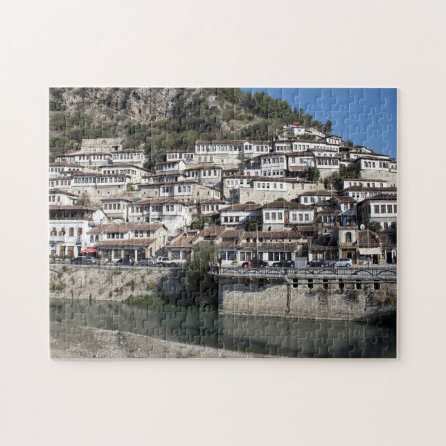 The old town of Berat, Albania Jigsaw Puzzle (Horizontal)