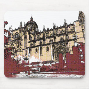 The Old Town of Salamanca University  Mouse Mat