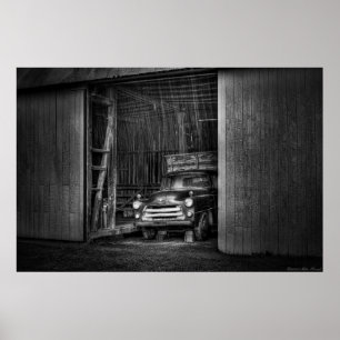 The old truck out back poster