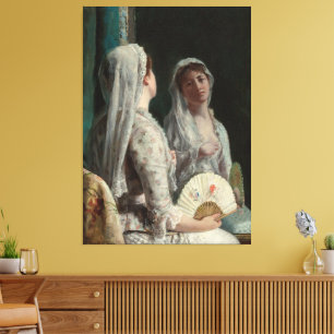 The Old Veil Canvas Print