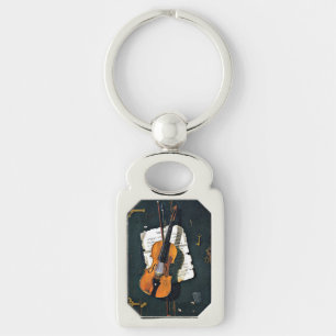 The Old Violin Key Ring