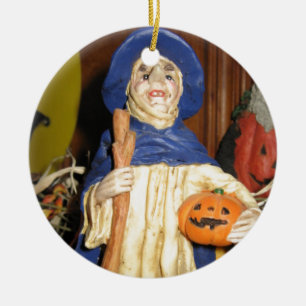 The Old Wicked Witch Ceramic Tree Decoration