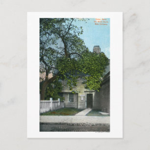 The Old Witch House, Main Entrance Postcard