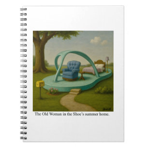 The Old Woman in the Shoe’s summer home. Notebook