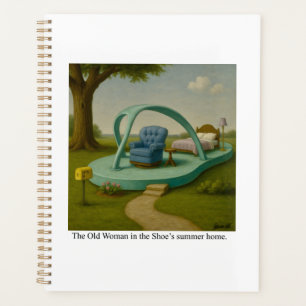The Old Woman in the Shoe’s summer home. Planner