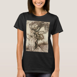 The Old Woman in the Wood by Arthur Rackham T-Shirt