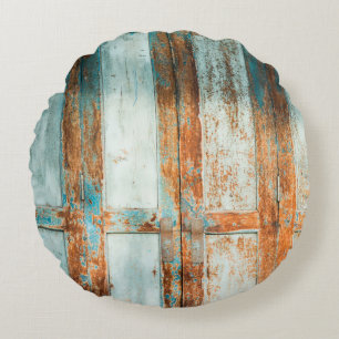 the old wooden doors backgroundantique,architectur round cushion