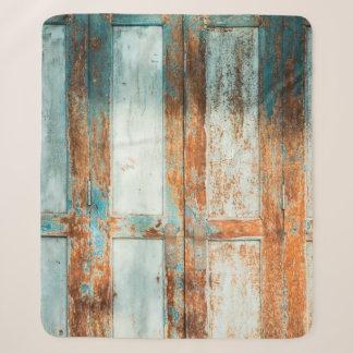 the old wooden doors backgroundantique,architectur sherpa blanket