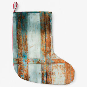 the old wooden doors backgroundantique,architectur small christmas stocking