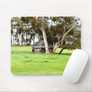 The Old Wooden Shack Mouse Mat