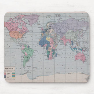 The Old World Vintage Map Collection Mouse Mat