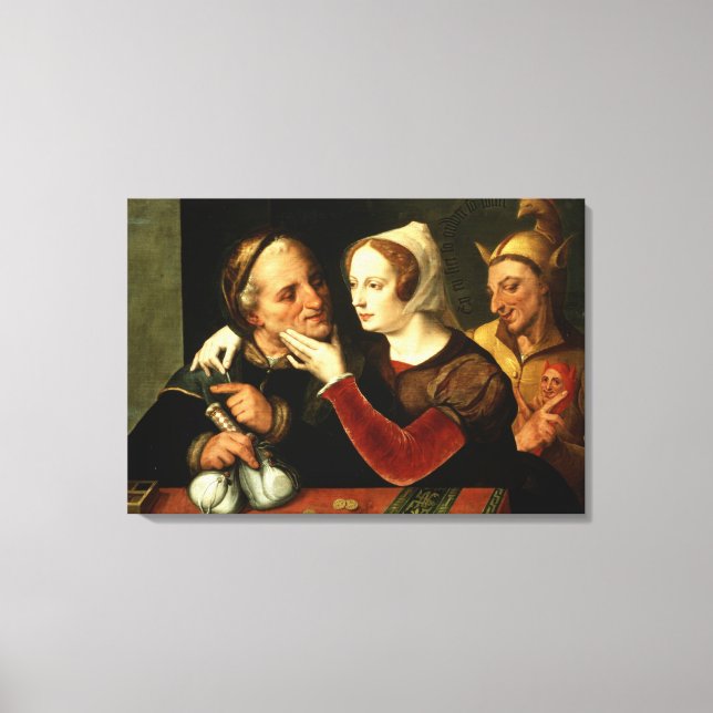 The Older One Becomes, The Madder One Becomes Canvas Print (Front)