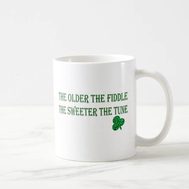 THE OLDER THE FIDDLE COFFEE MUG (Right)