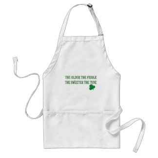 THE OLDER THE FIDDLE STANDARD APRON