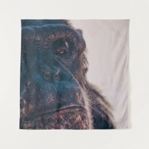 THE OLDEST CHIMPANZEE TAPESTRY