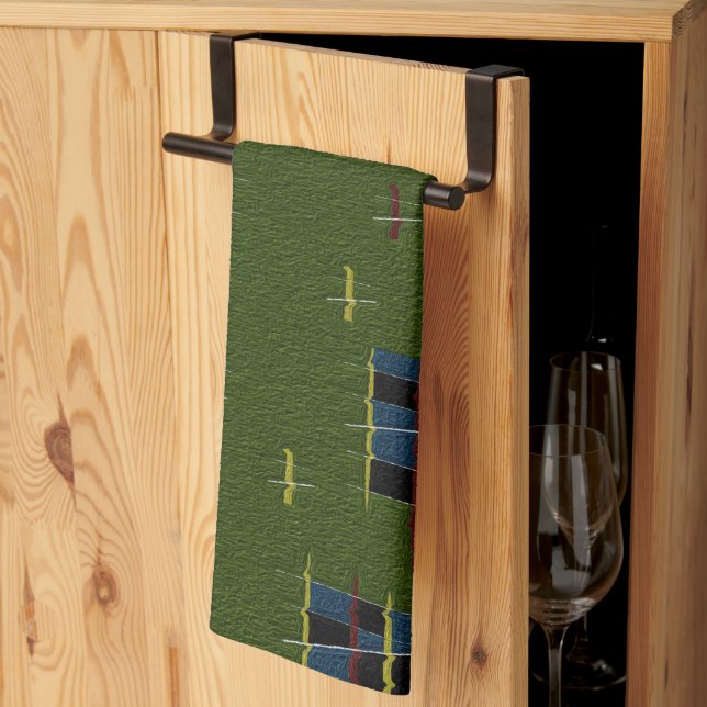 The Olive Branch Tea Towel (Thirds Fold)