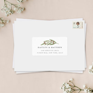 The Olive Branch Wedding Collection Label