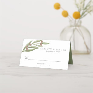 The Olive Branch Wedding Collection Place Card