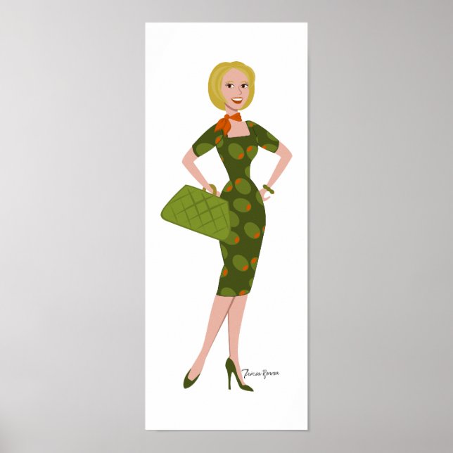 The Olive Dress Poster (Front)