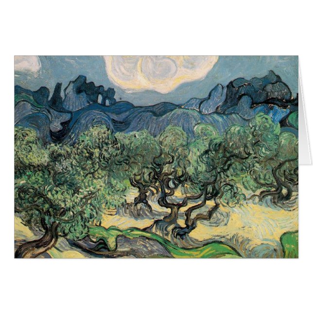 the olive trees,1889, Vincent van Gogh (Front Horizontal)