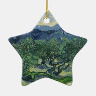 The Olive Trees - Van Gogh Ceramic Tree Decoration