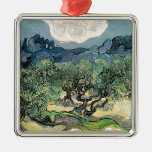 The Olive Trees, Vincent van Gogh Metal Tree Decoration