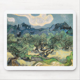 The Olive Trees, Vincent van Gogh Mouse Mat